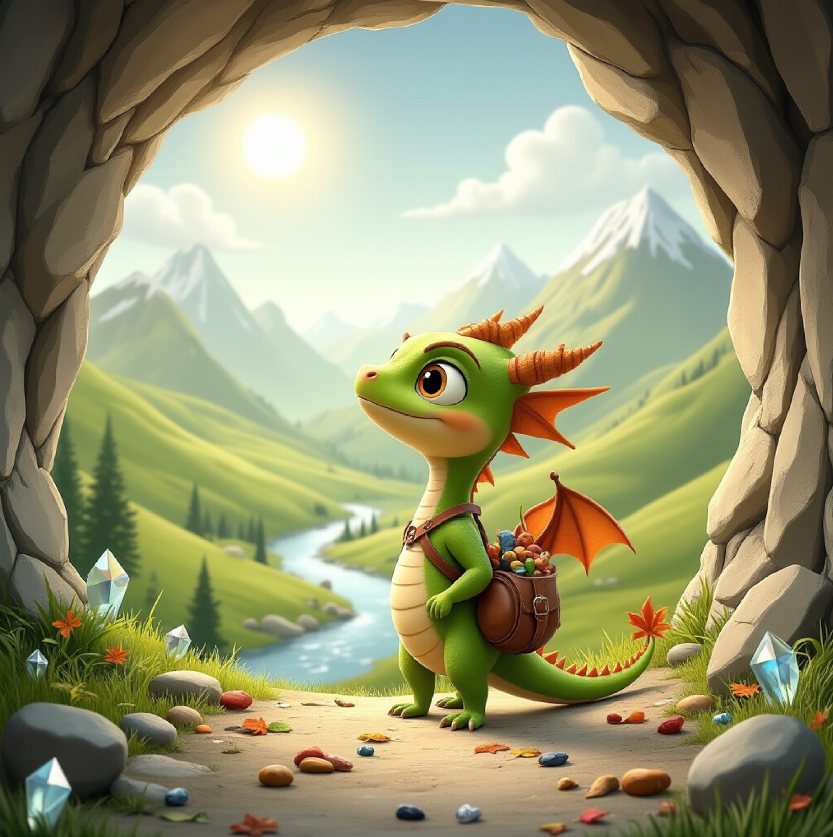 Sparky, der kleine Drache – Cover