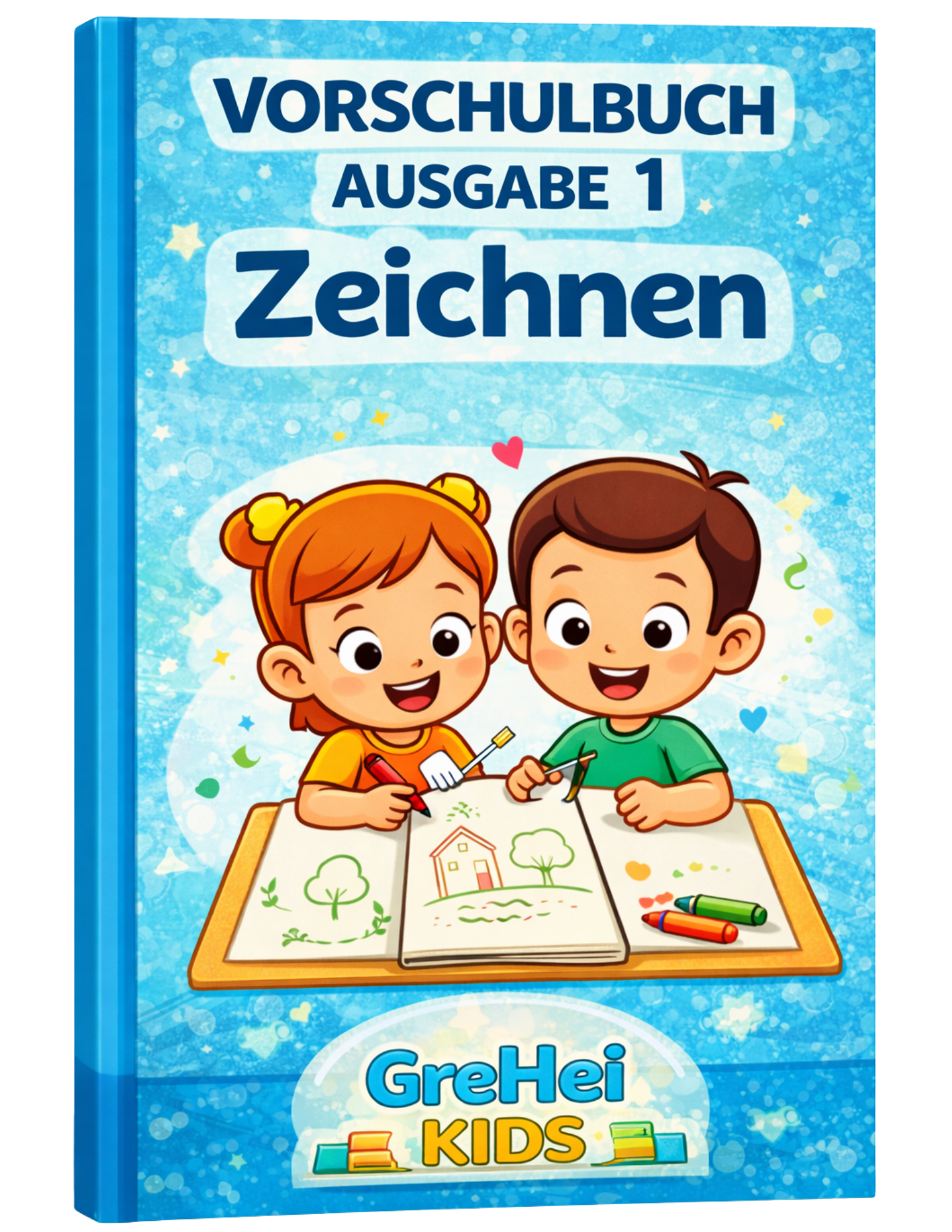 Vorschulbuch Ausgabe 1 – Zeichnen (GreHei KIDS)