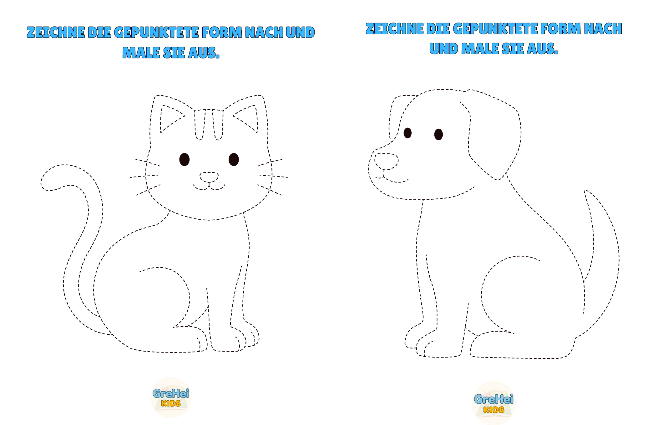 Vorschau Seite 1 – Vorschulbuch Zeichnen