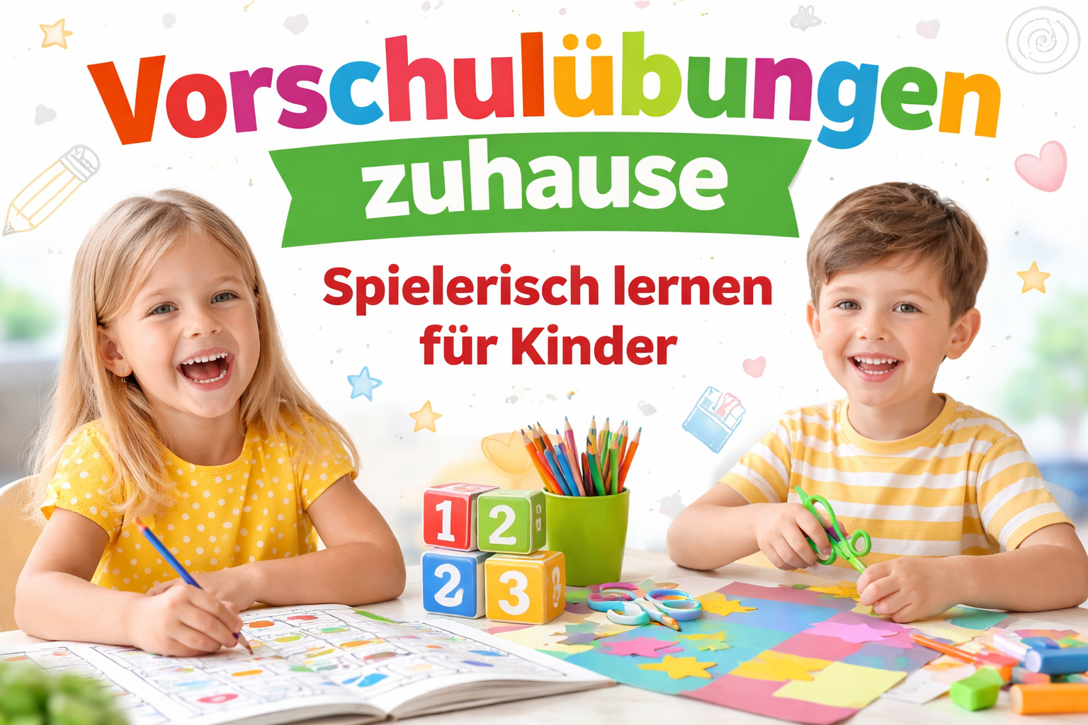 Vorschulübungen zuhause: Spielerisch lernen für Vorschulkinder